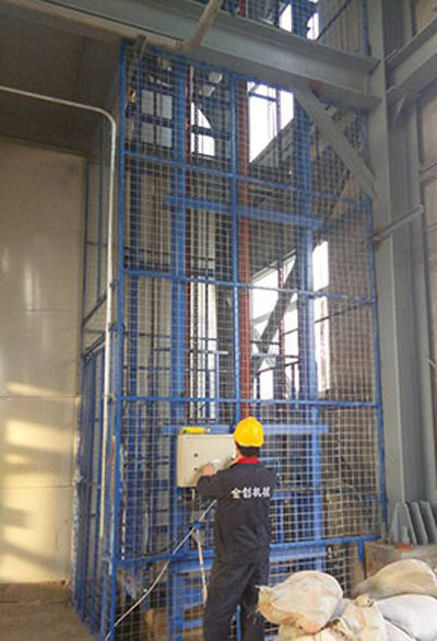 外封網液壓升降貨梯 外封網液壓升降貨梯